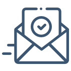 Immediate confirmation via email Immediate confirmation via email